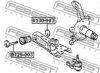TOYOT 4819826010 Caster Shim, axle beam